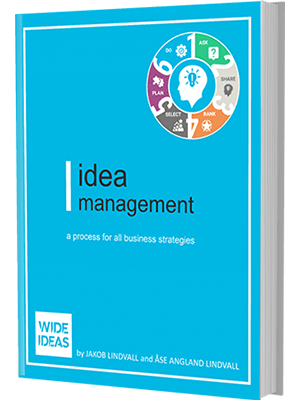 illustration blue and green of three multi-racial people to show third party access for the innovation software of Wide Ideas.